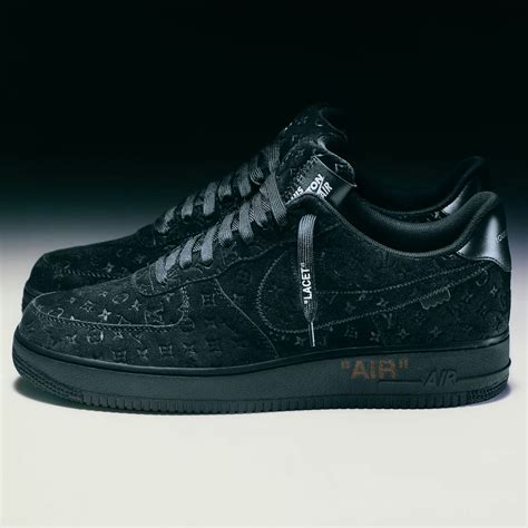 nike lv air force 1 black|nike air force 1 original.